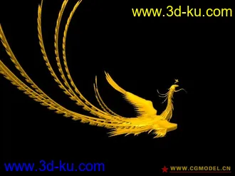 3D打印模型凤凰的图片