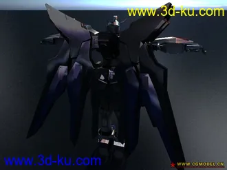 3D打印模型【高达无双2】强袭自由，武者高达MK II，贴图+材质(vray)的图片