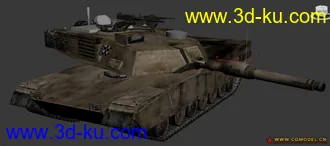 M1A1坦克模型的图片