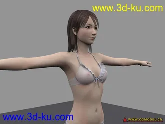 高精度美少女模型的图片