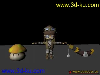 3D打印模型娃娃的图片