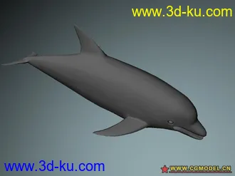 3D打印模型海豚的图片