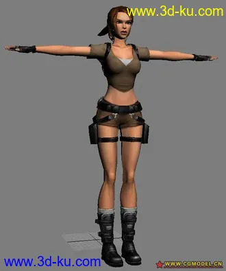 3D打印模型Lara的图片