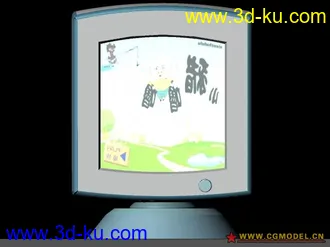 3D打印模型显示器的图片