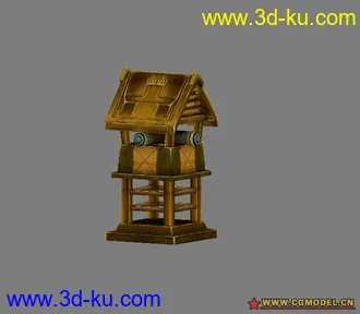 3D打印模型小炮台的图片