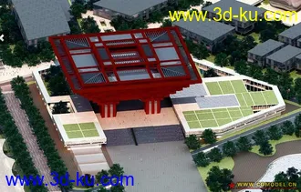 3D打印模型中国国家馆 【精品】的图片