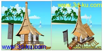 3D打印模型海边的童话的图片