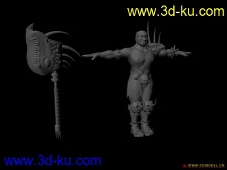 新人做的非正常模型的图片