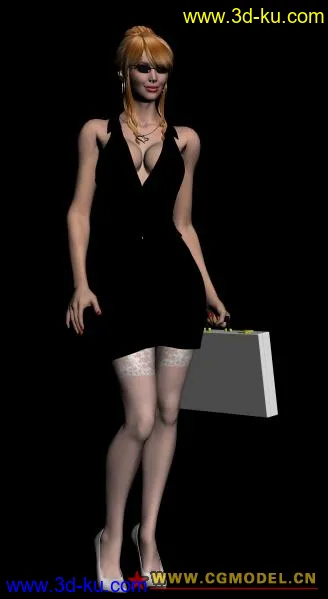 3D打印模型发一个现代丝袜女郎的图片