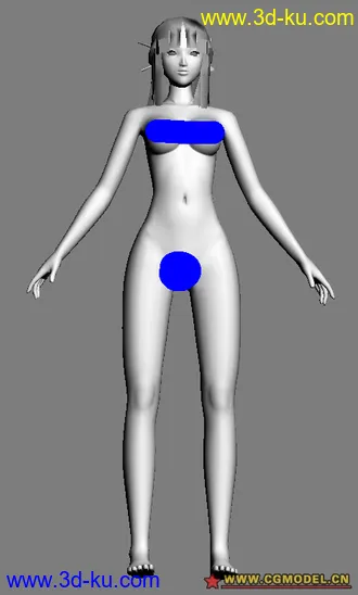 3D打印模型美女细节很详细下来看看吧！的图片