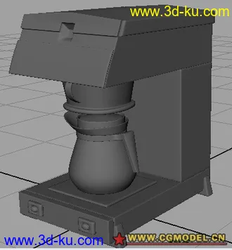 3D打印模型咖啡机的图片
