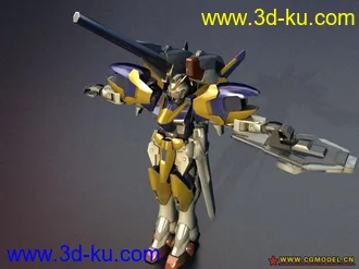 3D打印模型【高达无双2】无限正义、百式、RX93V、V2高达的图片