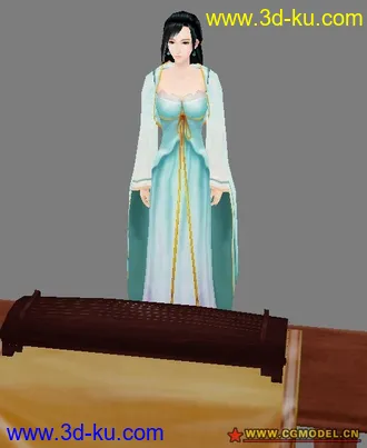 3D打印模型琴姬的图片