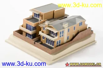 3D打印模型商业广场的图片