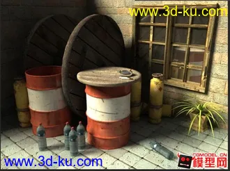 室外模型  練習模型的图片