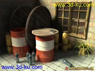 3D打印模型室外場景的图片