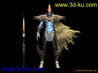 3D打印模型弓箭手的图片