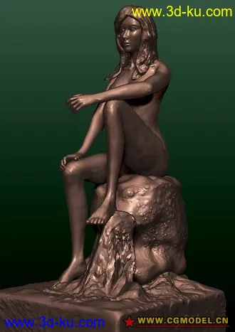 3D打印模型zb  倪美女的图片