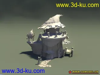 3D打印模型魔法小屋的图片
