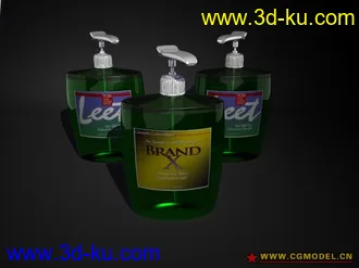 3D打印模型洗手液的图片