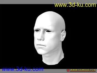 3D打印模型男人头的图片