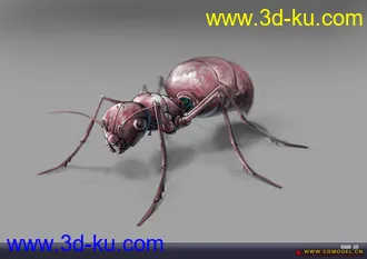 3D打印模型机械蚂蚁的图片