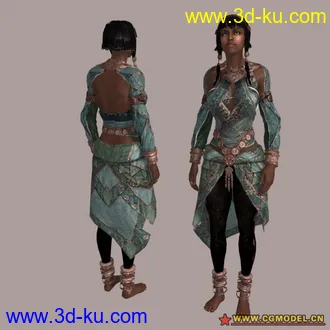 3D打印模型波斯王子5_女的的图片