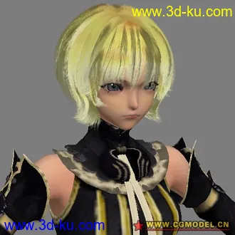 3D打印模型【真名法典】Rue~有标准姿势有动作~的图片