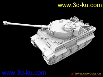 3D打印模型德国虎式的图片