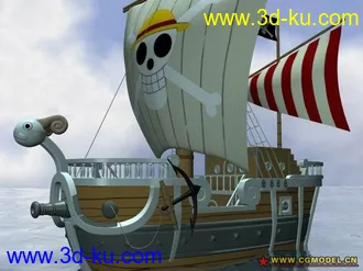 3D打印模型黄金梅丽号的图片