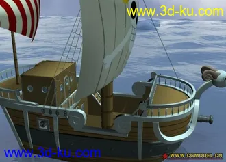 3D打印模型黄金梅丽号的图片