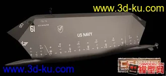 3D打印模型一艘隐型舰船的图片