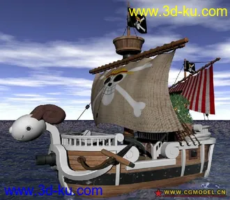 3D打印模型梅丽号的图片