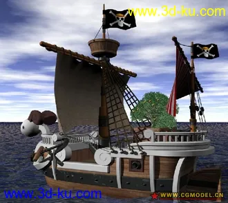 3D打印模型梅丽号的图片