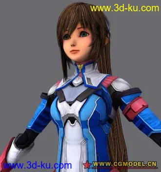 3D打印模型【星之海洋4】女主角的图片