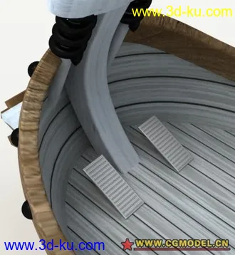 3D打印模型白木马号的图片