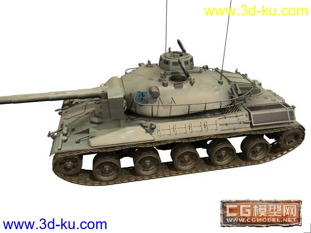 大量常见的高精度坦克车模型的图片1