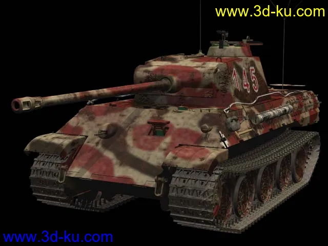 大量常见的高精度坦克车模型的图片4