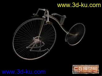 3D打印模型自行车的图片