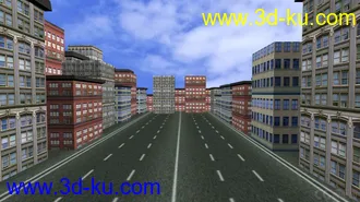 3D打印模型高楼林立的图片