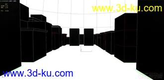 3D打印模型高楼林立的图片