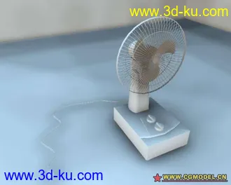 3D打印模型电风扇的图片