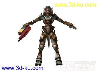 《虚幻2003》人 物模型大搜集(一) 带1024贴图及骨骼的图片