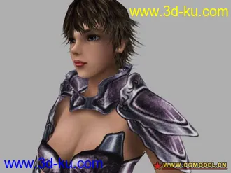 3D打印模型一个女性角色-Feroze的图片