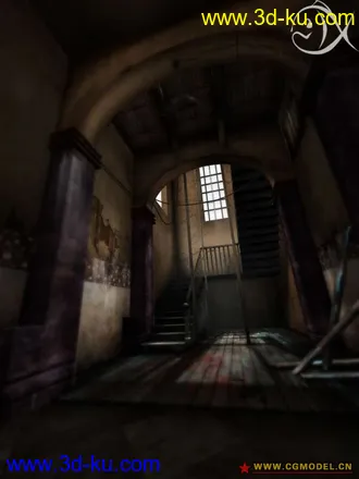 外国网站的贴图模型，室内灯光的图片