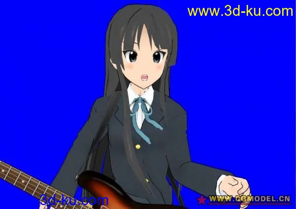 K_on！ 轻音少女 带乐器模型的图片5
