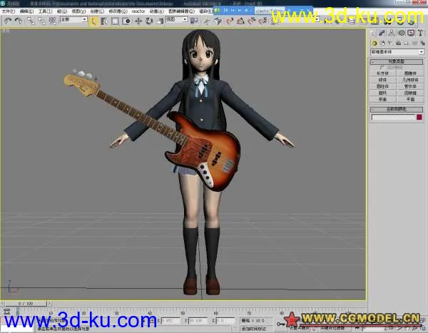 K_on！ 轻音少女 带乐器模型的图片7