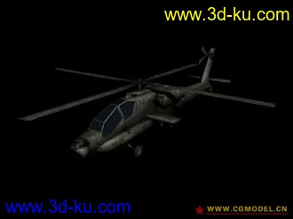 3D打印模型ah-64看得懂型号的就来吧的图片