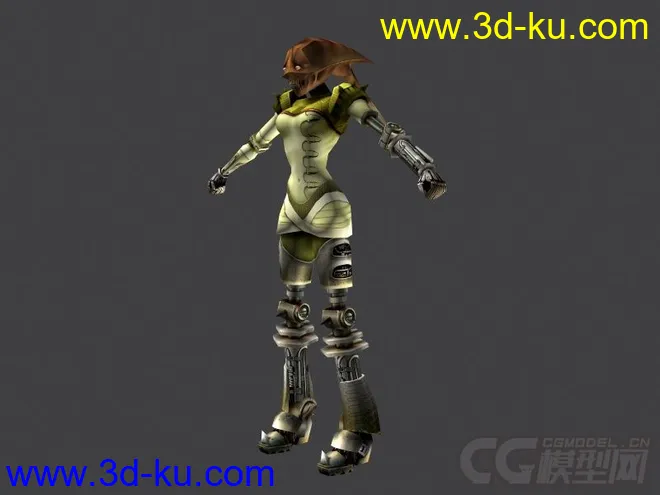 《虚幻2003》人 物模型大搜集(三) 带1024贴图及骨骼的图片3