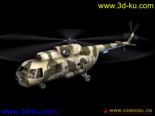 俄罗斯的几个直升机模型，有贴图。的图片2